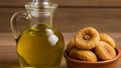 فوائد زيت الزيتون مع التين المجفف