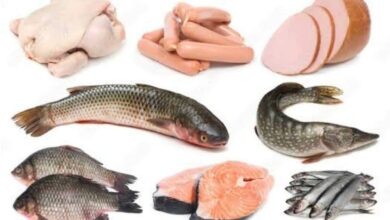 أنواع اللحوم البيضاء