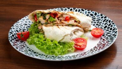 طريقة عمل شاورما الدجاج سهله