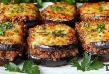 موساكا بالباذنجان واللحم المفروم