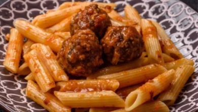 معكرونة بالكفتة